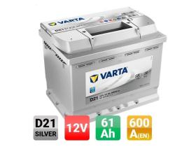 Varta D21 - Bateria 12v 61ah 600a +D 242x175x17