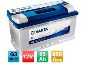 Varta G3 - Bateria 12v 95ah 800a +D 353x175x19
