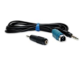 Alpine KCE-236B - Cable Adaptador Full Speed a Mini-Jack macho.