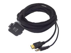 Alpine KCU-315UH - Cable De Prolongación Con Base De Conexión Hdmi Y Usb De 4,5