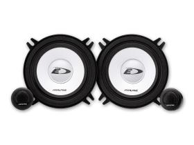 Alpine SXE-1350S - Altavoz componente de 2 vías de 5-1/4" (13 cm)