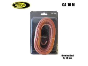 Kipus CA-10M - Cable de altavoz de 2 x 1,5mm2. KIPUS