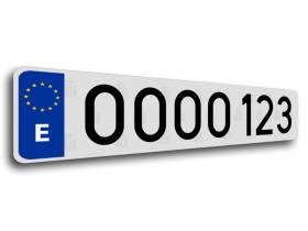 IPLACC DM-201.201202 - Placa Matricula Europea Acrílica "Promoción 2x1"