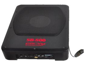 CORVY in-car electronics SB800 - Subwoofer Auto-amplificado 8"