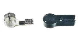 Sonon 03001250 - CONECTOR PIPA ISO MACHO 90º PARA GRIMPAR    1 PIEZA