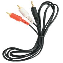 Sonon 11100001 - CONECTOR RCA MACHO - JACK MACHO 3,5MM ADAPTADOR ENTRADA AUXI