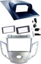 Sonon 12010712DIPA - FORD FIESTA 08> MARCO 1DIN 2DIN PLATA CON DISPLAY AZUL (ES N