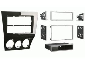 Sonon 12012111MT - MAZDA RX-8 09> KIT MARCO 1DIN 2DIN NEGRO METALIZADO