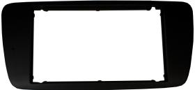 Sonon 12023130NM - SEAT IBIZA 08<13 MARCO DOBLE DIN NEGRO METALIZADO  (OPCIONAL