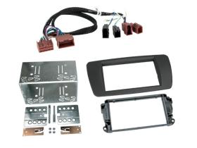 Sonon 12223131GO - SEAT IBIZA 13<15 KIT MARCO DOBLE DIN GRIS OSCURO CON CABLE P