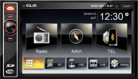 Evus DD218R - Sistema multimedia EVUS 2 DIN con display táctil de 6,2