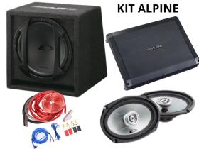 Promociones PROMO012 - Kit completo de car audio marca Alpine