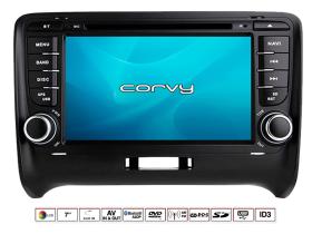 CORVY in-car electronics AU-037-W7 - Autoradio multimedia Audi Corvy