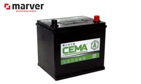 CEMA Baterías CB60.0J - Batería de 60Ah serie ASIA