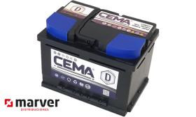CEMA Baterías CB60.1 - Batería de 60Ah serie DYNAMIC