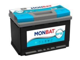 Monbat batteries 585002074 - BATERÍA MONBAT (SERIE EFB) 12V +D. 95AH 740A. (304 X 173 X 2