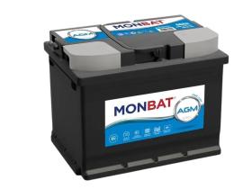 Monbat batteries 560901064 - Batería de 60Ah serie AGM START-STOP