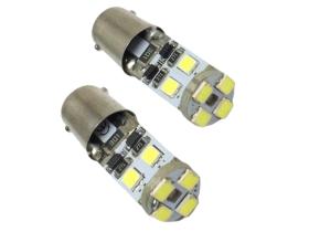 Lycka LKLP153 - Pareja Bombillas Led Ba9s Can Bus 8led 2835smd 12v