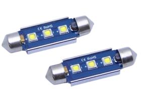 Lycka LKLP332 - Pareja Festoon 42mm Canbus 3led 12-24v 1.5w