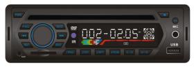 Lycka LKR24V - RADIO DVD 24V ESPECIAL AUTOBUS CON ENTRADA MICRO