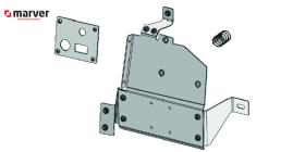 ARB 4x4 Accesorios ARB-3521080 - Soporte Compresor "ARB" Toyota LC 150