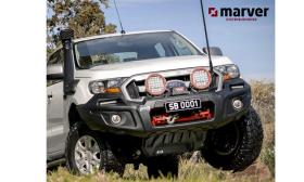 ARB 4x4 Accesorios ARB180BL261 - Stealth bar "ARB" ford ranger (con doble "recovery point")