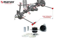 BullFace NL-1160022 - Casquillos tirantes traseros (delantero) (land rover)