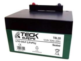 Teck europe TBL20 - Bateria De Litio 20 Ah.