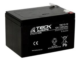 Teck europe TBC12-12 - Bateria 13 Ah. Cyclic Agm