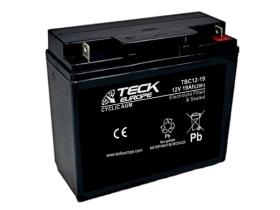 Teck europe TBC12-19 - Bateria 19 Ah. Cyclic Agm