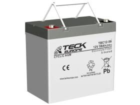 Teck europe TBC12-56 - Bateria 59 Ah. Cyclic Agm 59