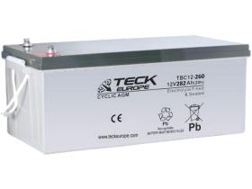 Teck europe TBC12-260 - Bateria 282 Ah. Cyclic Agm