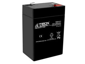 Teck europe TBE6-4,5 - Bateria 4,5 Ah. Emergency Agm