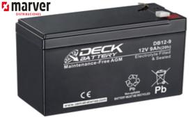 Teck europe DB12-9 - Batería de 9Ah serie CYCLIC AGM