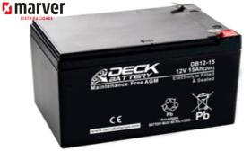Teck europe DB12-15 -  Batería de15AH serie CYCLIC AGM