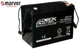 Teck europe DB12-92 - Batería de 100AH serie CYCLIC AGM