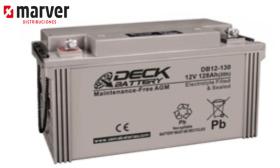 Teck europe DB12-130 - Batería de 128AH serie CYCLIC AGM