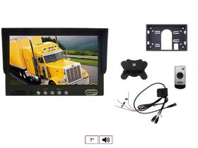 CORVY in-car electronics MS-729 - Monitor de 7"  con 2 entradas de audio y vídeo.