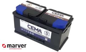 CEMA Baterías CB110-L6 - Batería de 110Ah serie Dynamic