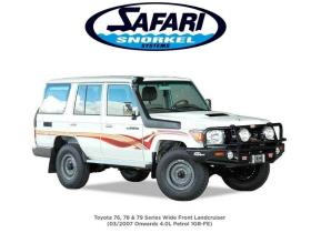 ARB 4x4 Accesorios TY-235/SS - Safari Snorkel V-Spec - Toyota Land Cruiser HZJ-76-78-79 (