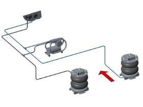 ARB 4x4 Accesorios TV-877-NEU - Kit Suspensión Neumática Comfort