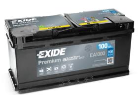 Exide EA1000 - Batería Exide EA1000 Premium. 12V - 100Ah/900A (EN) Caja L5