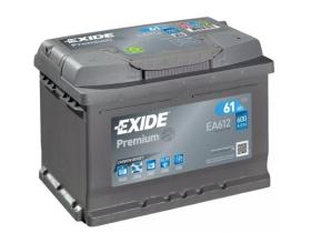 Exide EA612 - Batería Exide EA612 Premium. 12V - 61Ah/600A (EN) Caja LB2