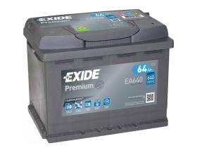 Exide EA640 - Batería Exide EA640 Premium. 12V - 64Ah/640A (EN) Caja L2
