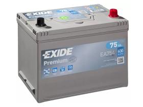 Exide EA754 - Batería Exide EA754 Premium. 12V - 75Ah/630A (EN) Caja D26