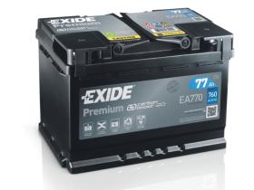 Exide EA770 - Batería Exide EA770 Premium. 12V - 77Ah/760A (EN) Caja L3