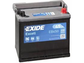 Exide EB450 - Batería Exide EB450 Excell. 12V - 45Ah/330A (EN) Caja E2
