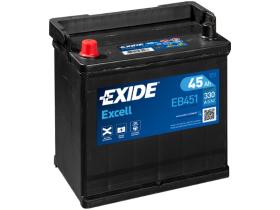 Exide EB451 - Batería Exide EB451 Excell. 12V - 45Ah/330A (EN) Caja E2