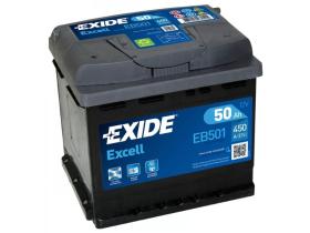 Exide EB501 - Batería Exide EB501 Excell. 12V - 50Ah/450A (EN) Caja L1