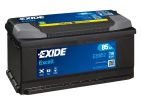 Exide EB852 - Batería Exide EB852 Excell. 12V - 85Ah/760A (EN) Caja LB5
